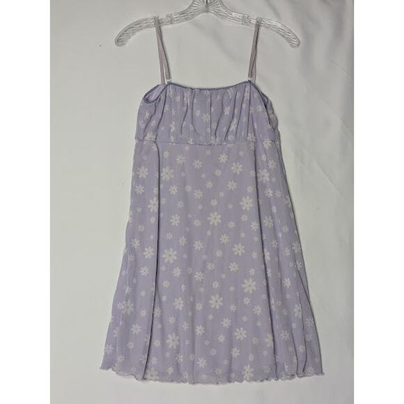 Flower Girl Lilac Mini Dress MINGA LONDON Size 10 Festival Fairycore, Kawaii0 - Picture 5 of 7